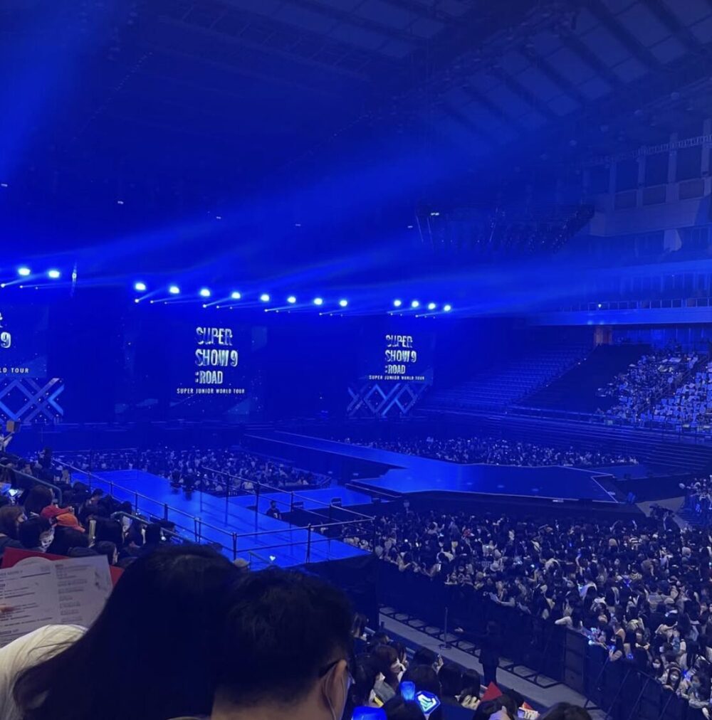 【画像】台北アリーナの座席からの見え方を紹介！座席表とキャパについても