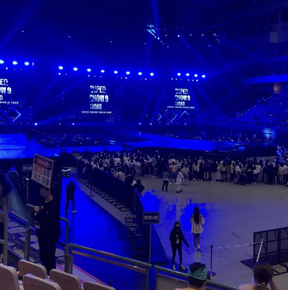 【画像】台北アリーナの座席からの見え方を紹介！座席表とキャパについても