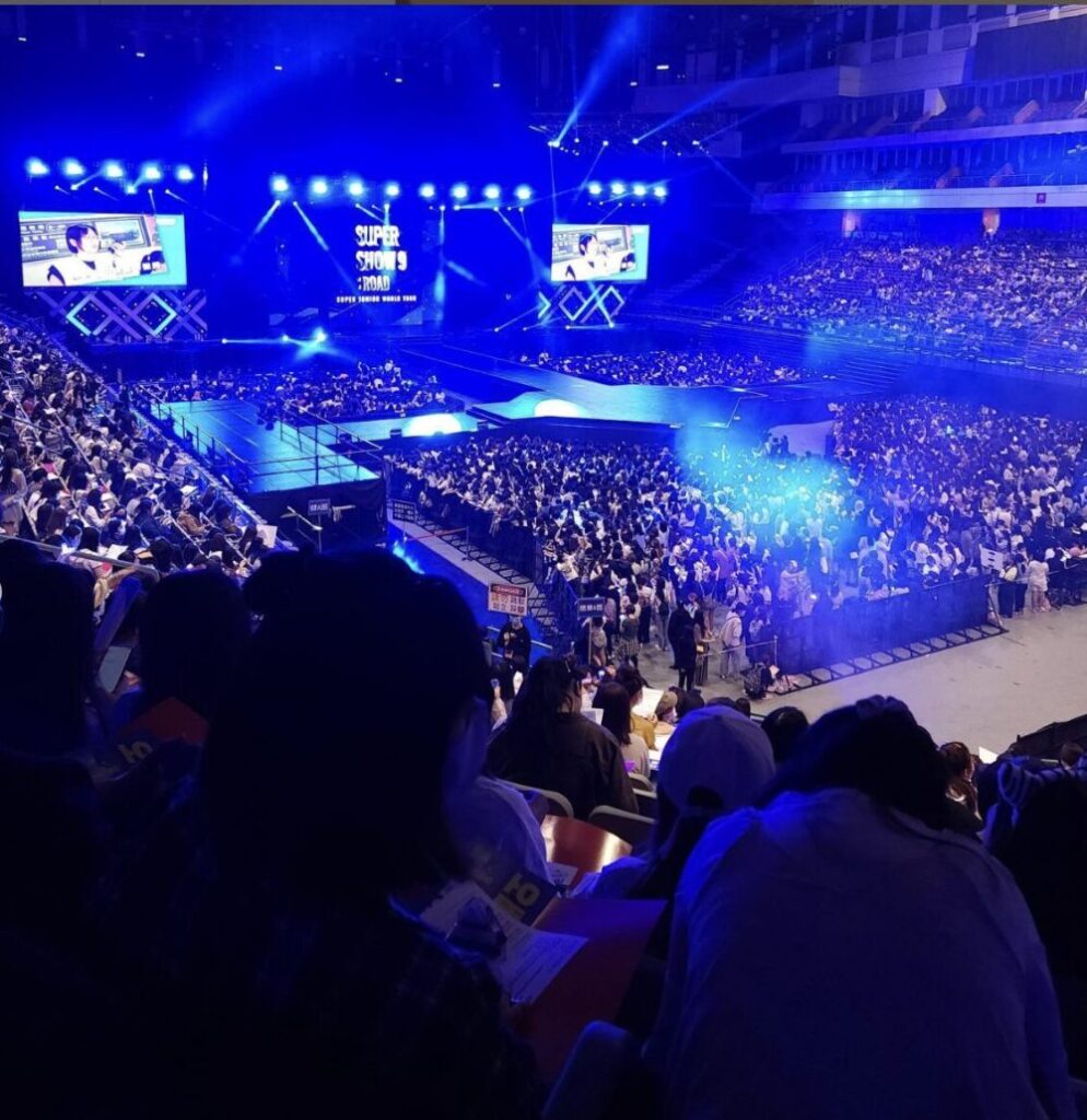 【画像】台北アリーナの座席からの見え方を紹介！座席表とキャパについても