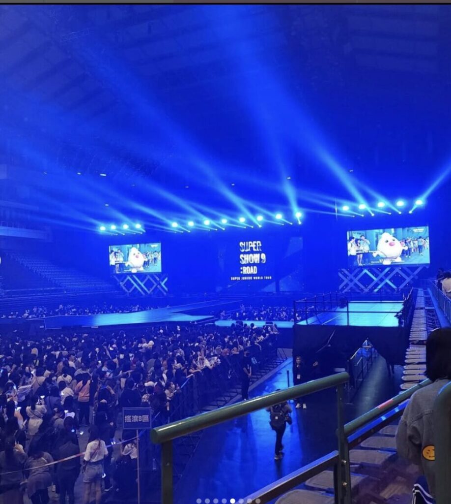 【画像】台北アリーナの座席からの見え方を紹介！座席表とキャパについても