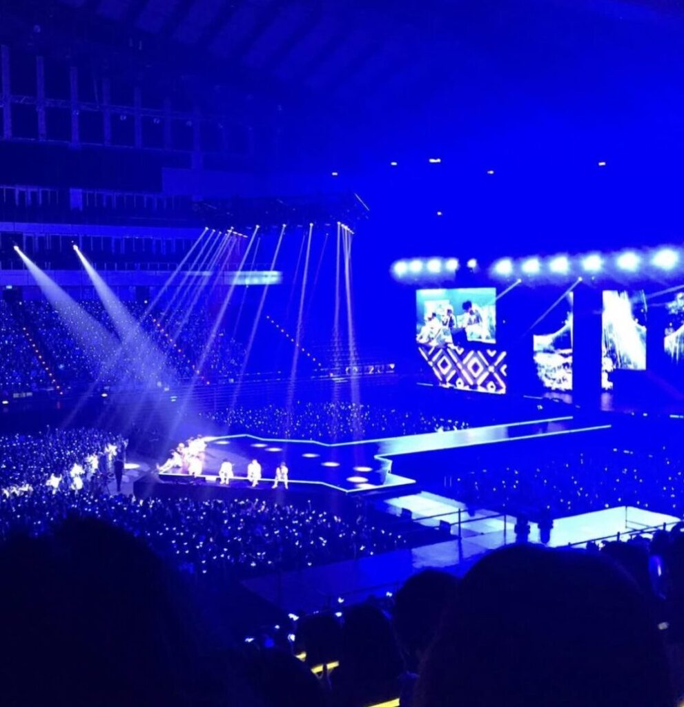 【画像】台北アリーナの座席からの見え方を紹介！座席表とキャパについても