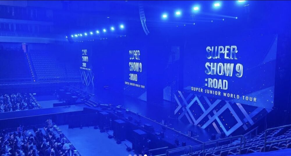 【画像】台北アリーナの座席からの見え方を紹介！座席表とキャパについても