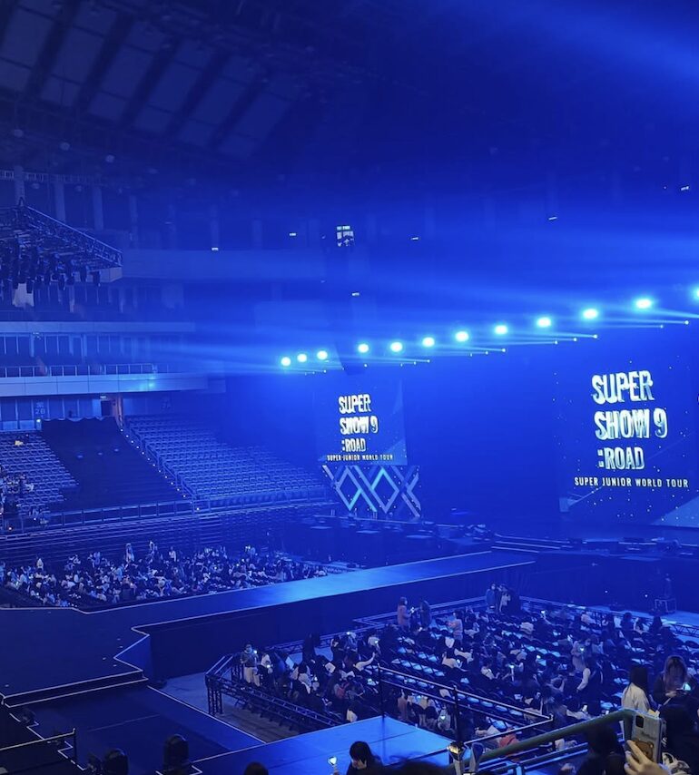 【画像】台北アリーナの座席からの見え方を紹介！座席表とキャパについても